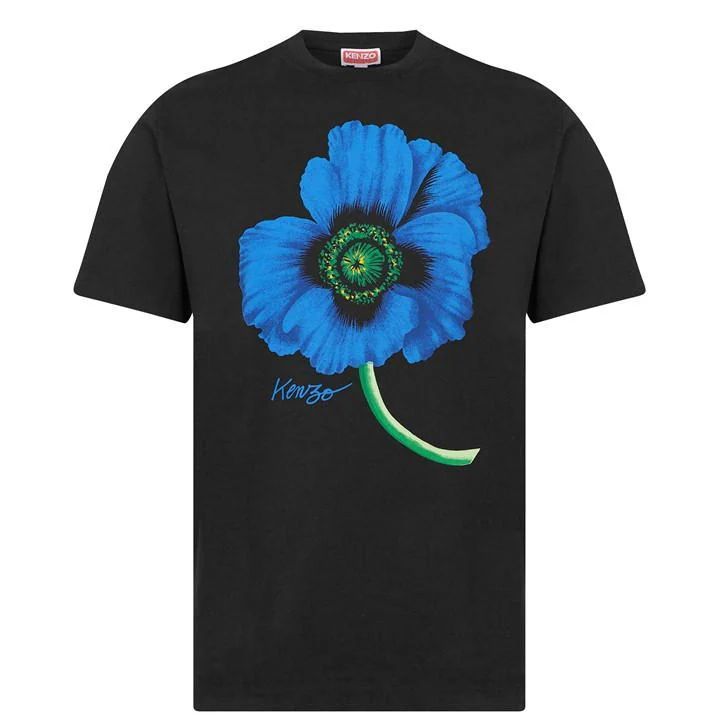 Flower T Shirt - Black