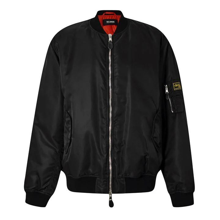 Classic Bomber Jacket - Black