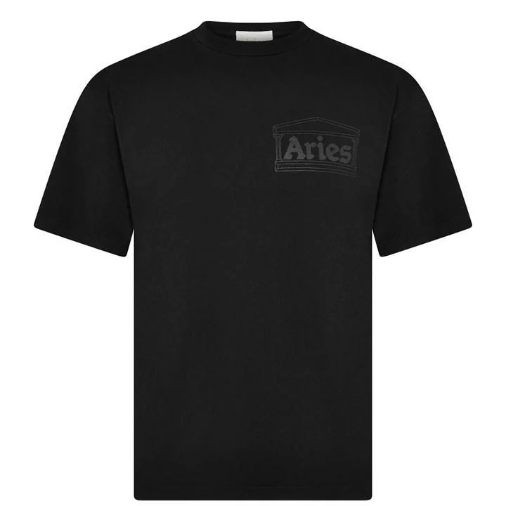 Temple Short Sleeve T Shirt - Black