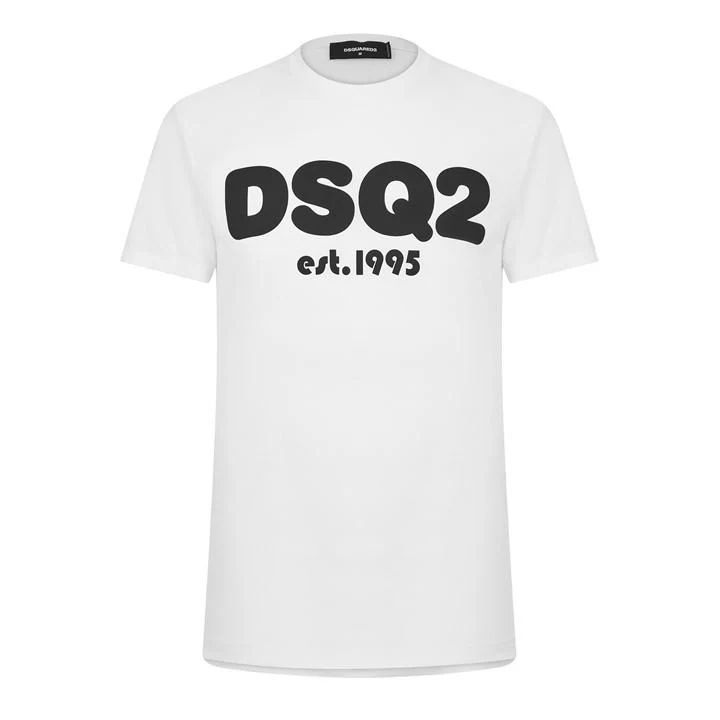 1995 Logo Print T Shirt - White