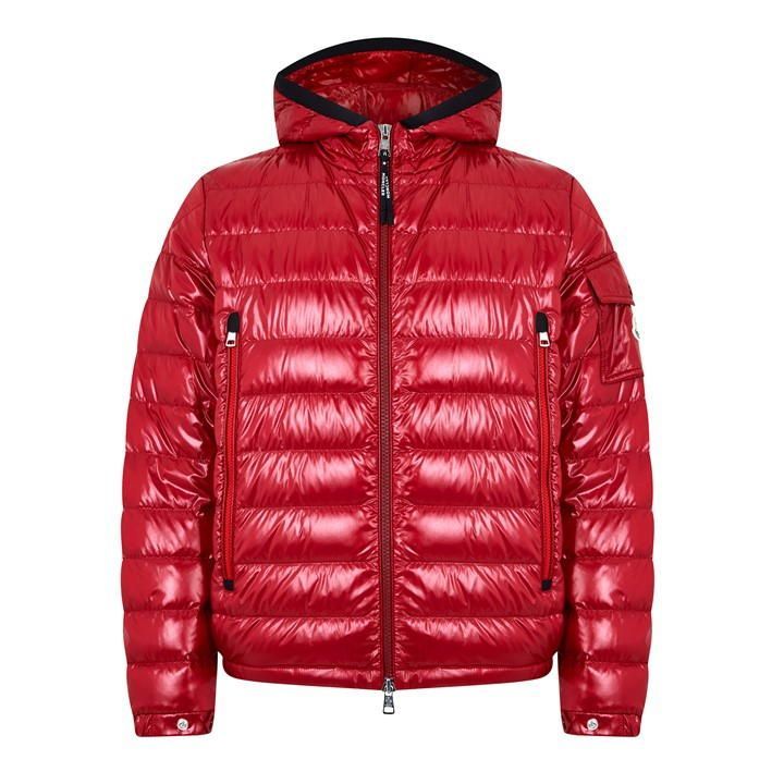 Galion Short Down Jacket - Red