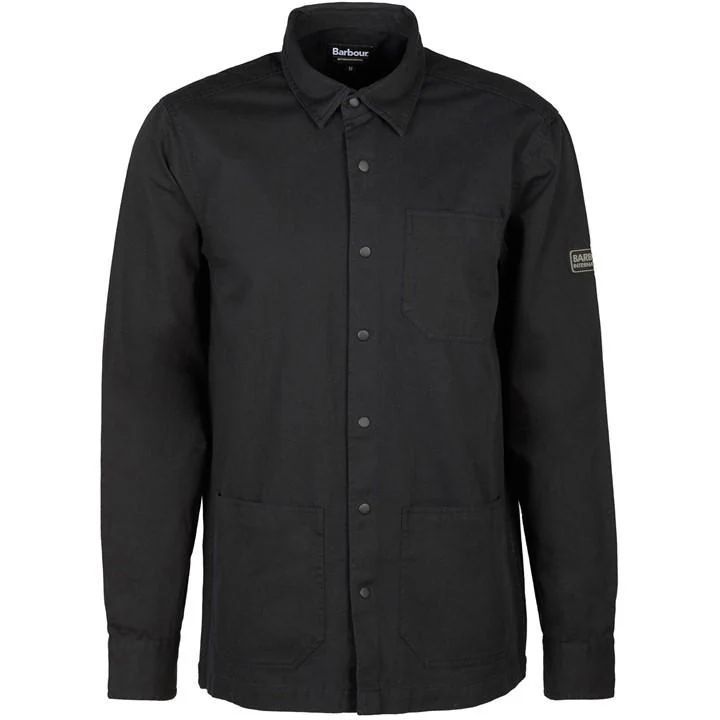 Cotton Patch Overshirt - Black