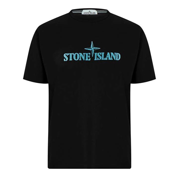 Cotton Jersey Short Sleeve T-Shirt - Black