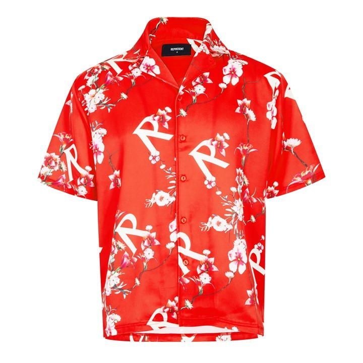 Floral Shirt - Red