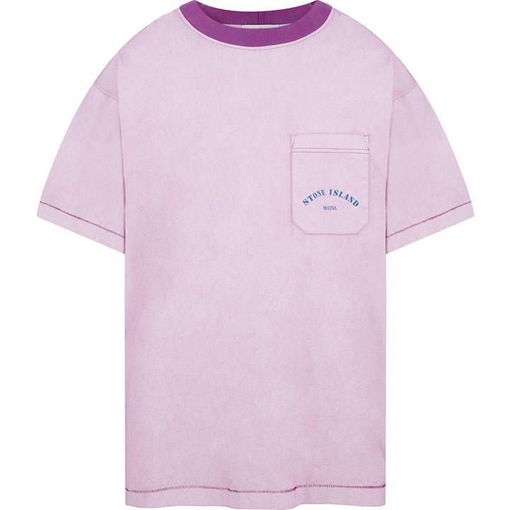 Printed Logo T-Shirt - Purple