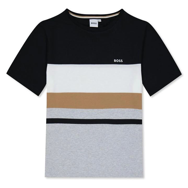 Stripe T Shirt - Black