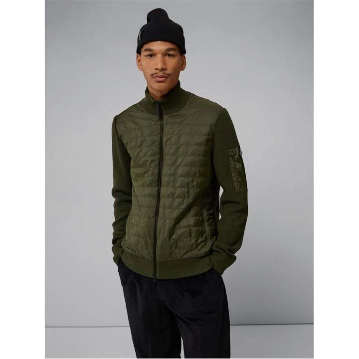 Beck Knit Hybrid Jacket - Green