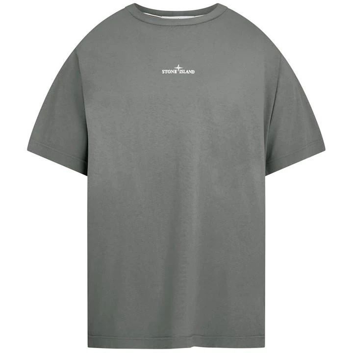 Cotton Jersey Institutional 1 T-Shirt - Grey