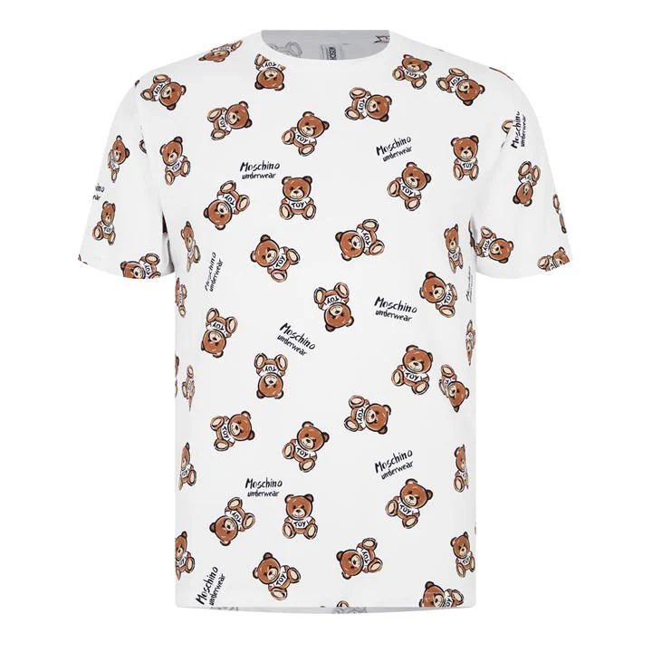 Toy Bear Print T-Shirt - White