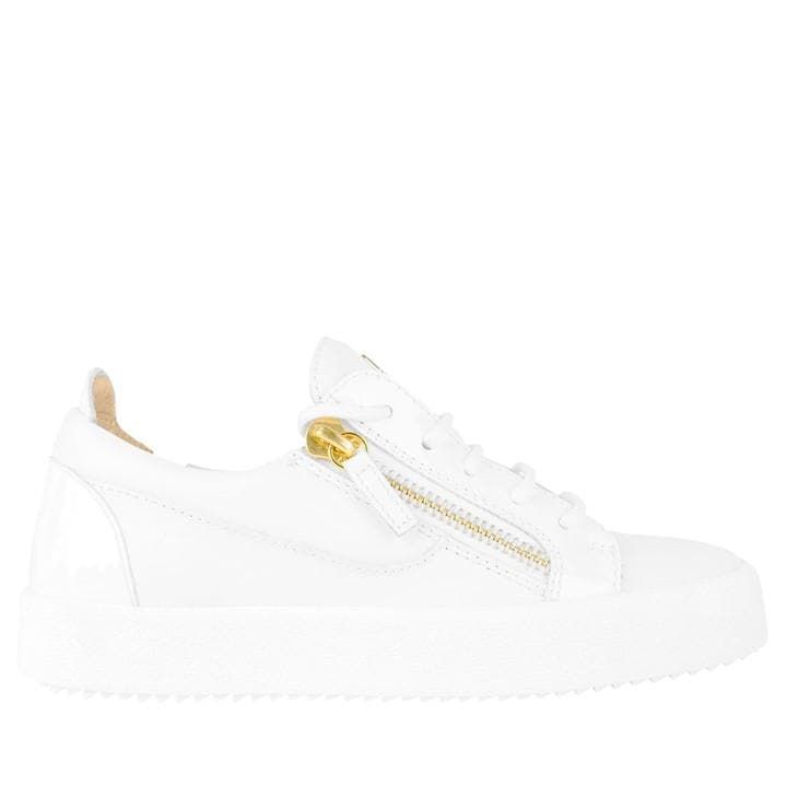 May Patent Trainers - White