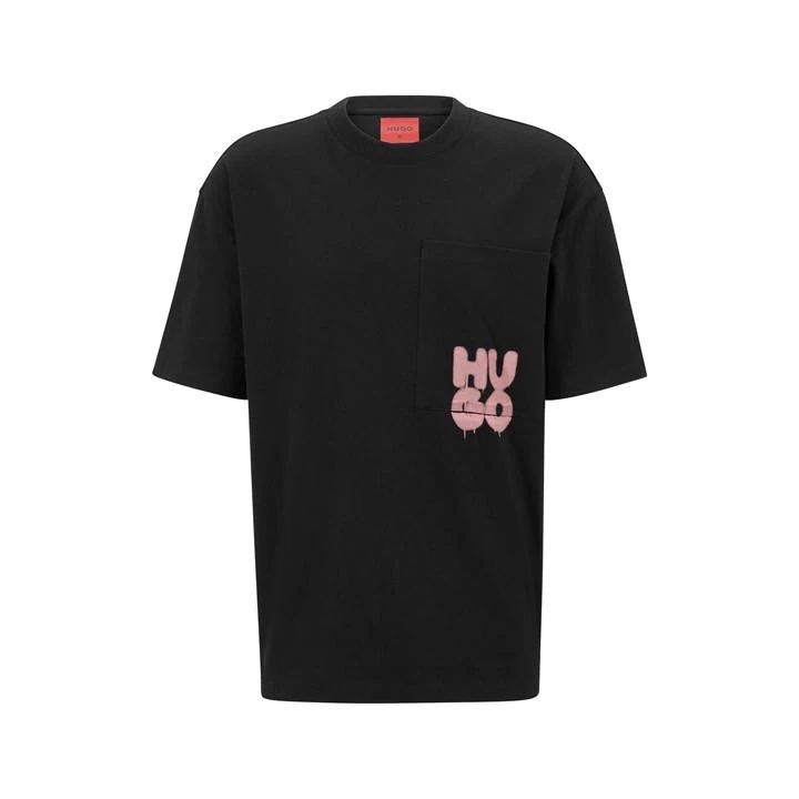 Hugo Dampato T-Shirt Mens - Black