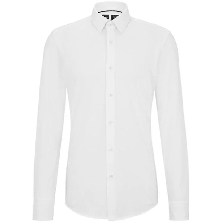 Hank Kent Slim Fit Shirt - White