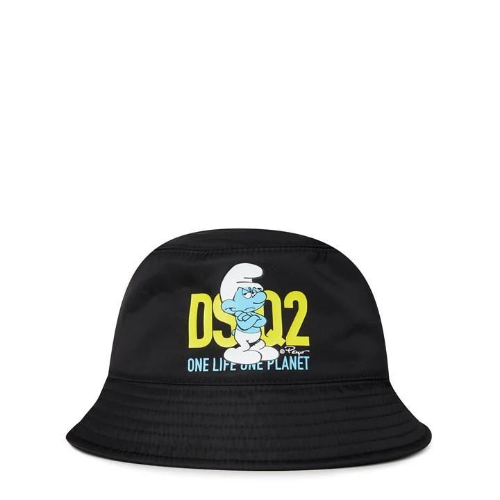 Smurf Bucket Hat - Black