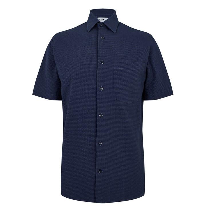 Errico Short Sleeve Shirt - Blue