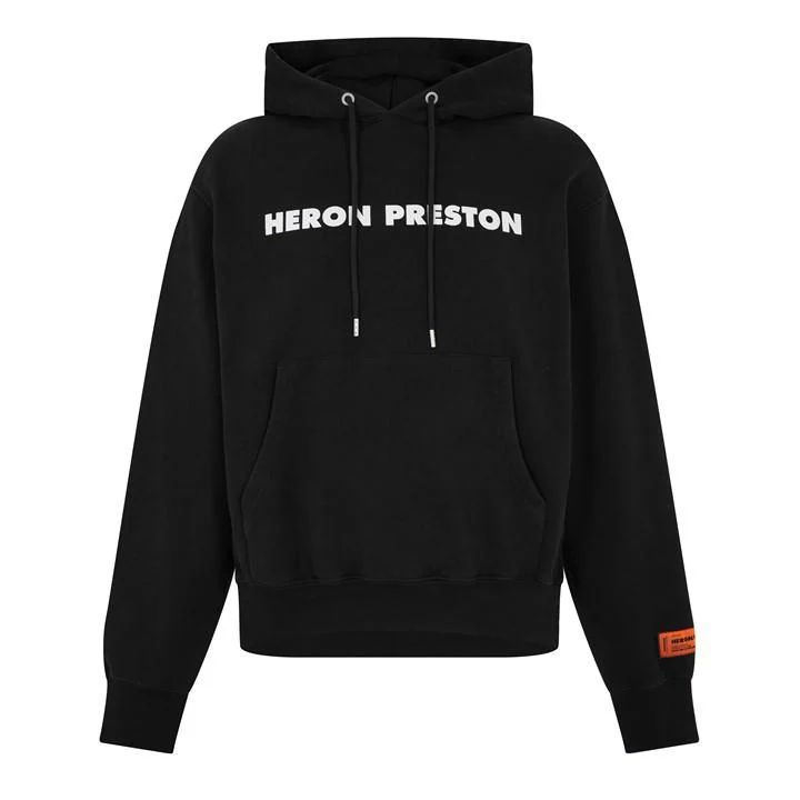 Graphic Print Hoodie - Black