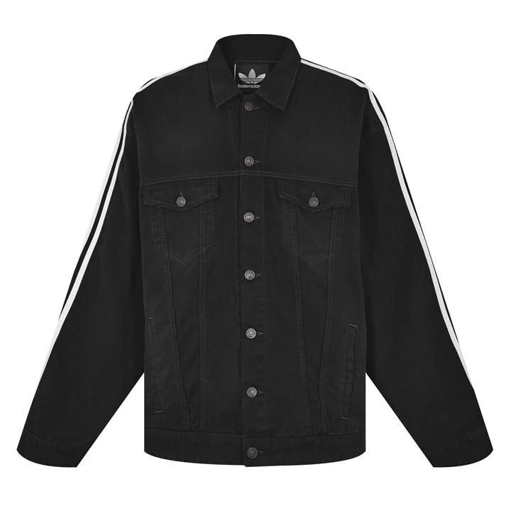 Oversized Denim Jacket - Black