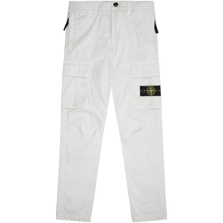 Boy'S Heavy Canvas Cargo Pants - Grey