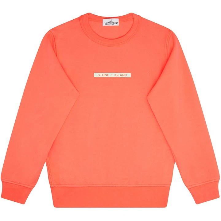 Boy'S Micro Graphic Crew Sweatshirt - Pink