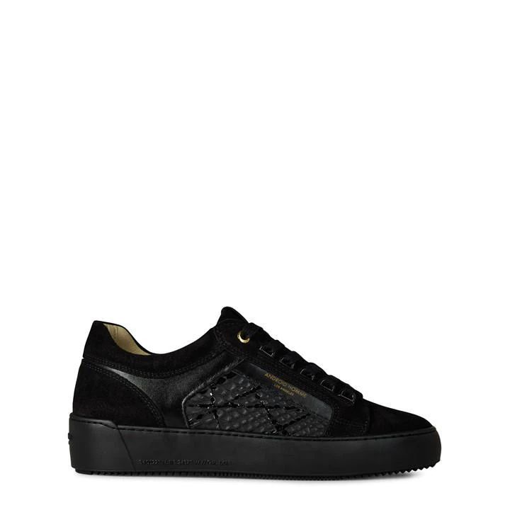 Venice Leather Sneakers - Black