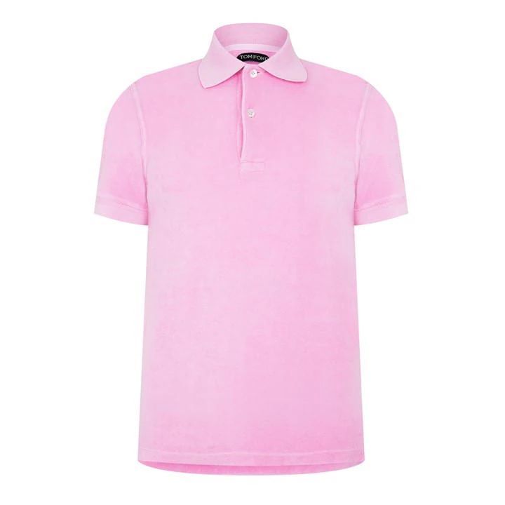 Twill Polo Shirt - Pink