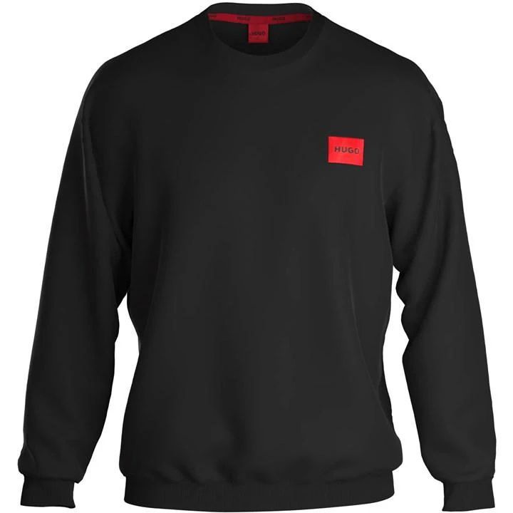 Spliced Logo Sweatshirt - Black