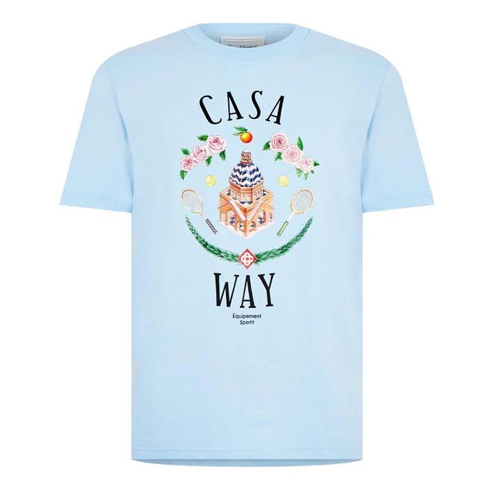 Casa Way t Shirt - Blue
