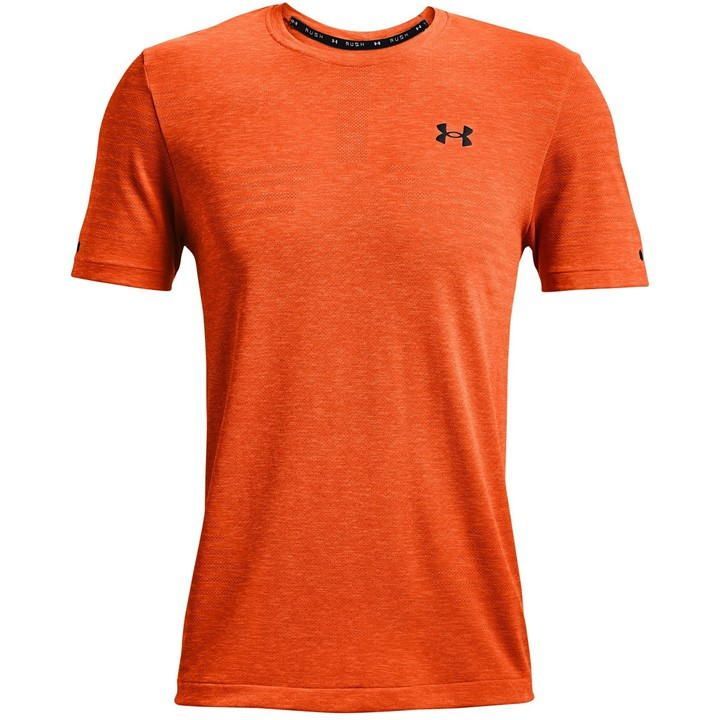 Seamless GeoSport T Shirt - Orange