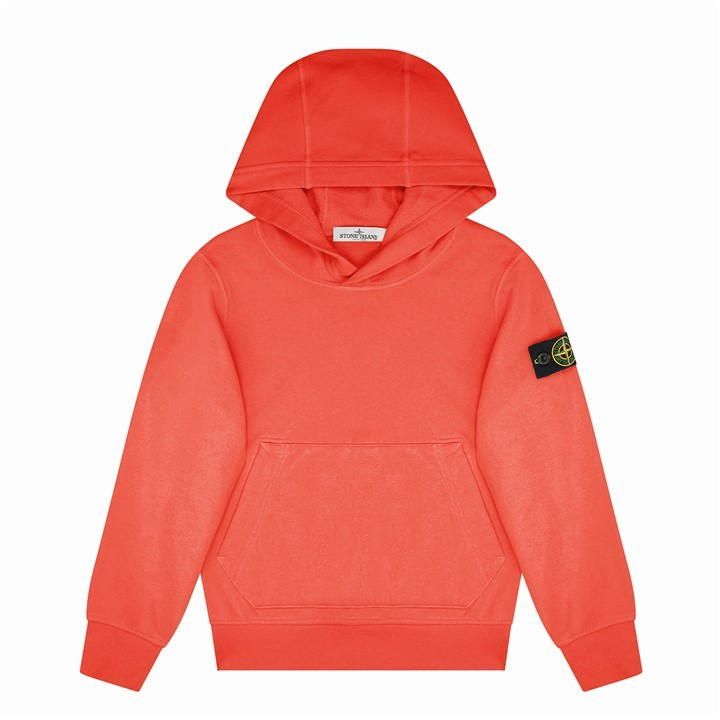 Boy'S Badge Oth Lightweight Hoodie - Pink