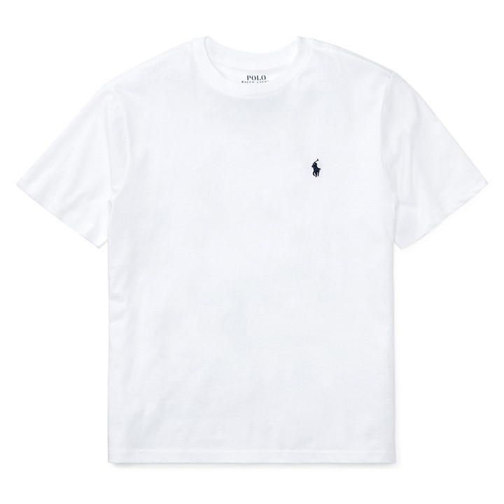 Boy's Short Sleeve Logo T Shirt - White