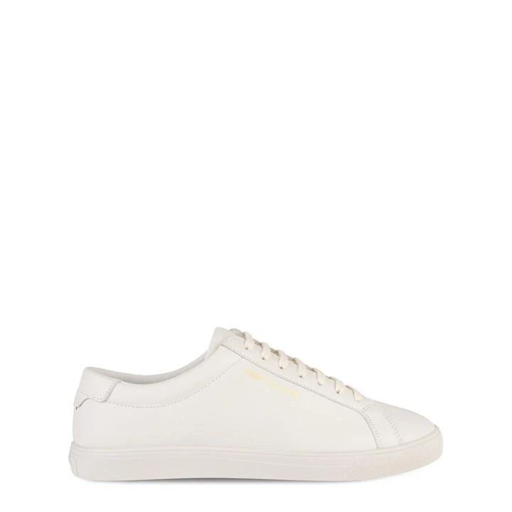 Andy Leather Trainers - White