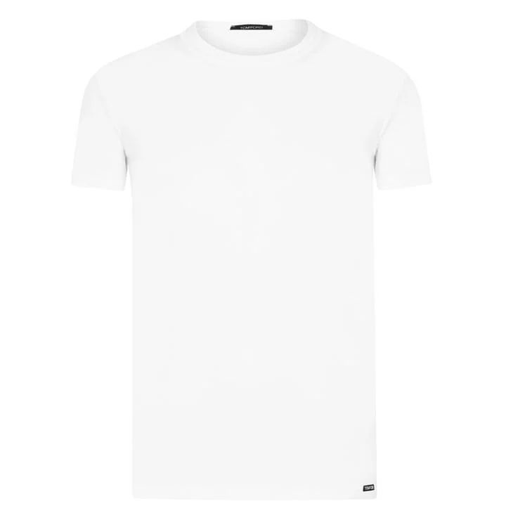 Crew Neck T Shirt - White