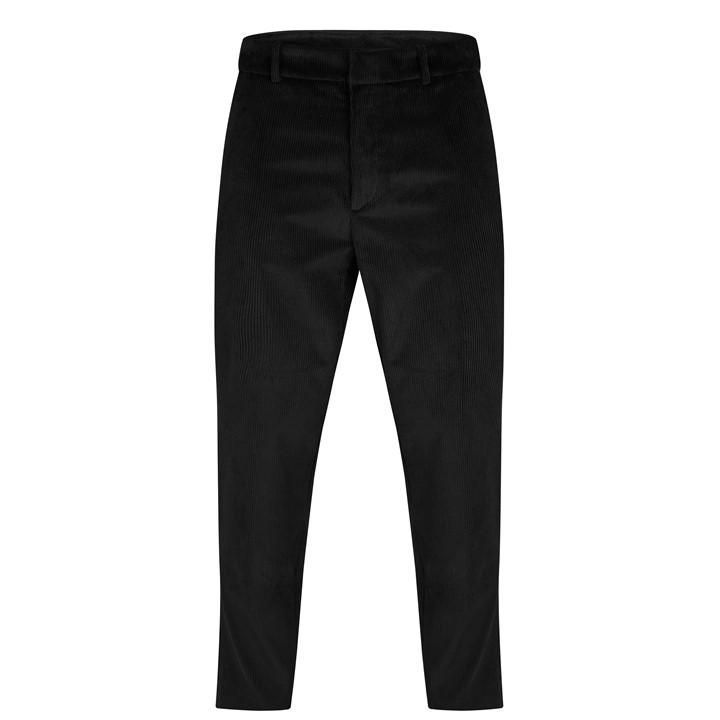 Cord Trousers - Black