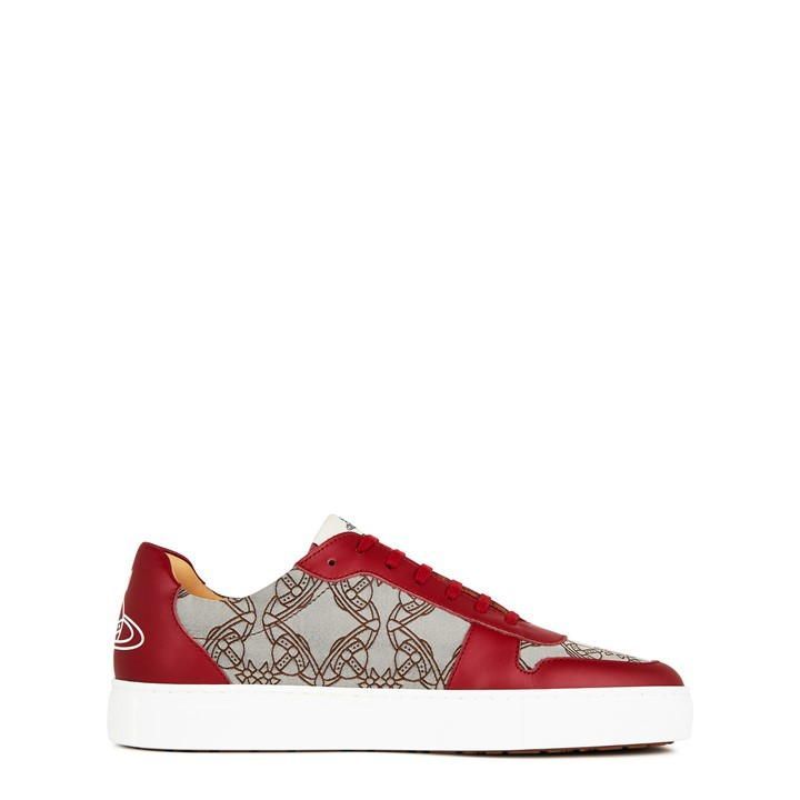 Apollo All Over Orb Low-Top Trainers - Red