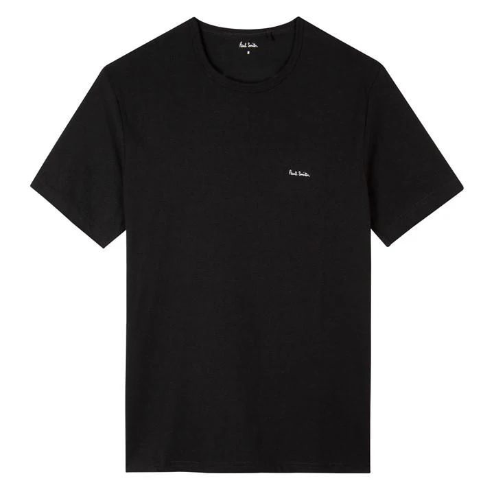 Chest Logo T Shirt - Black