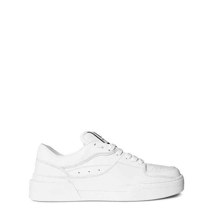 Calfskin Nappa New Roma Sneakers - White