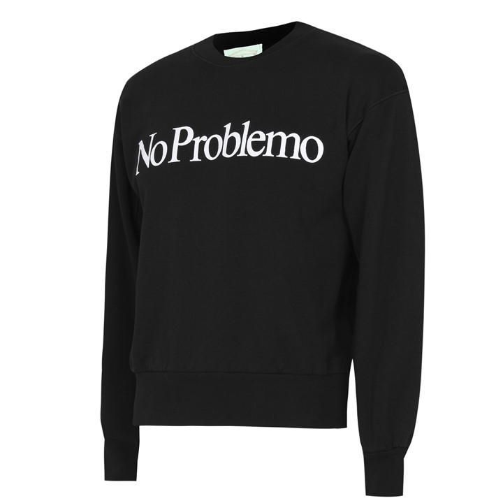 Aries No Problemo Sweatshirt - Black