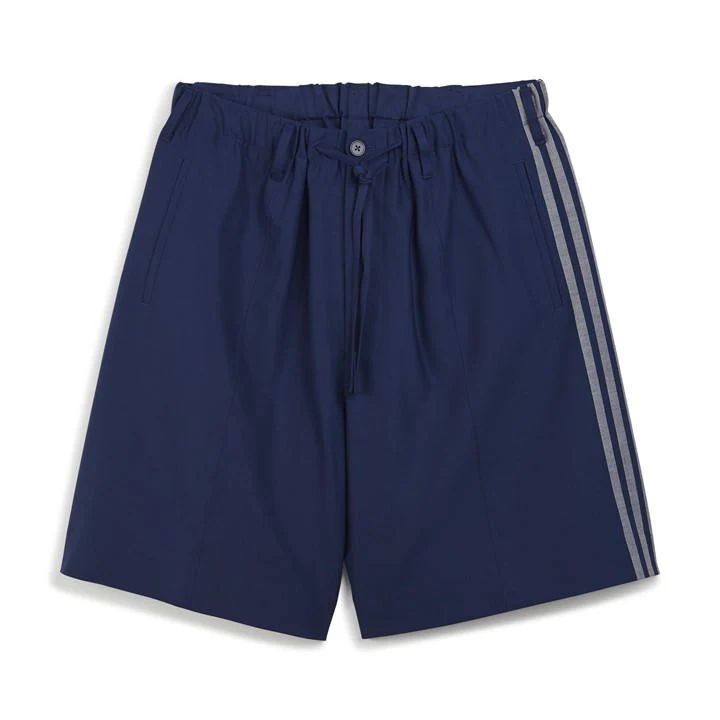 3 Stripe Reflective Shorts - Blue