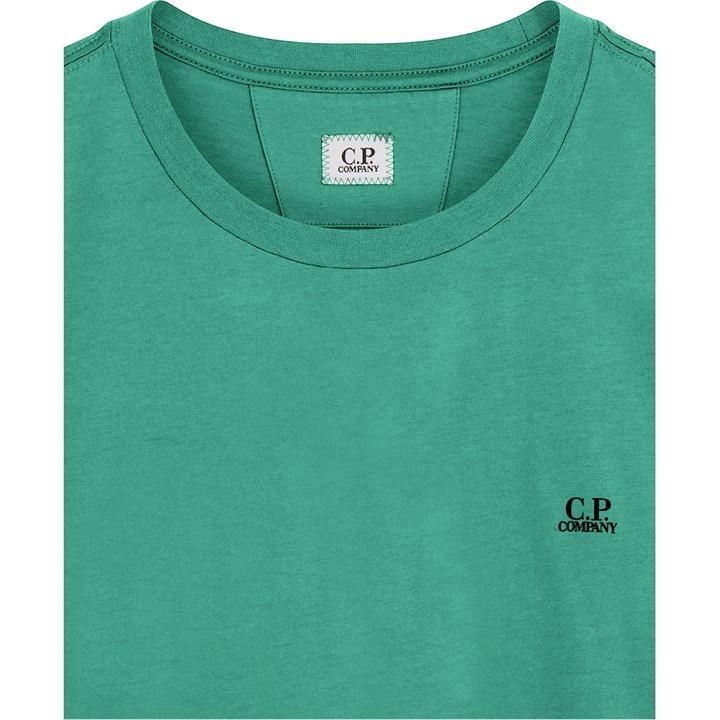 Short Sleeve Basic Logo T Shirt - Green
