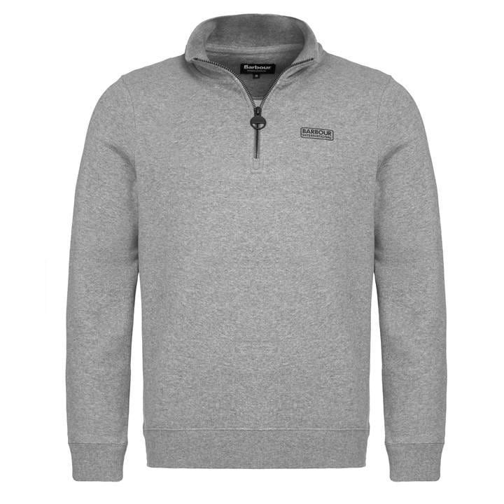 Essential Half-Zip Sweatshirt - Grey