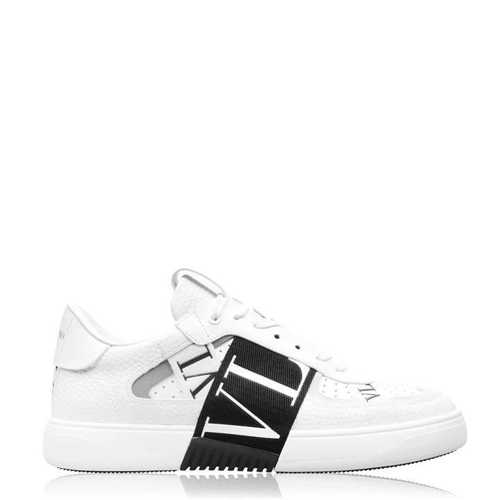 Low Top Vltn Sneakers - White