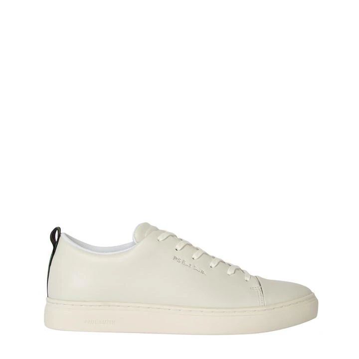 Lee Leather Trainer - White