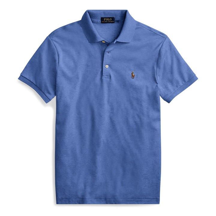 Slim Pima Polo Shirt - Blue