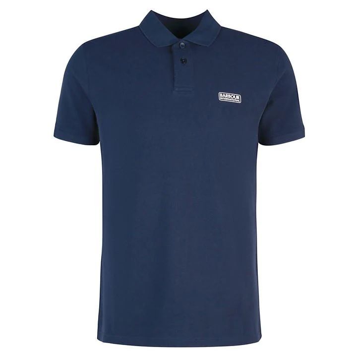 Essential Tipped Polo Shirt - Blue