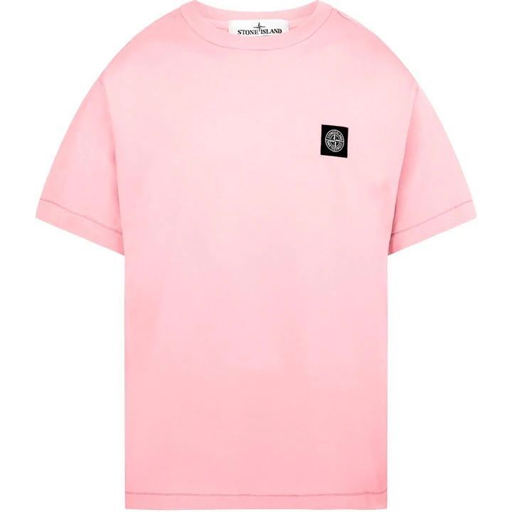 Patch Logo t Shirt - Pink