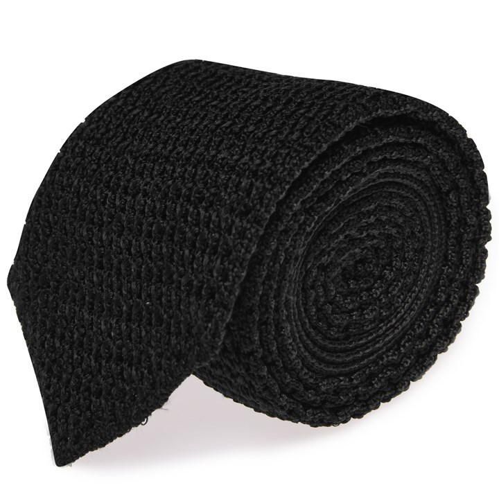 Knit Tie - Black