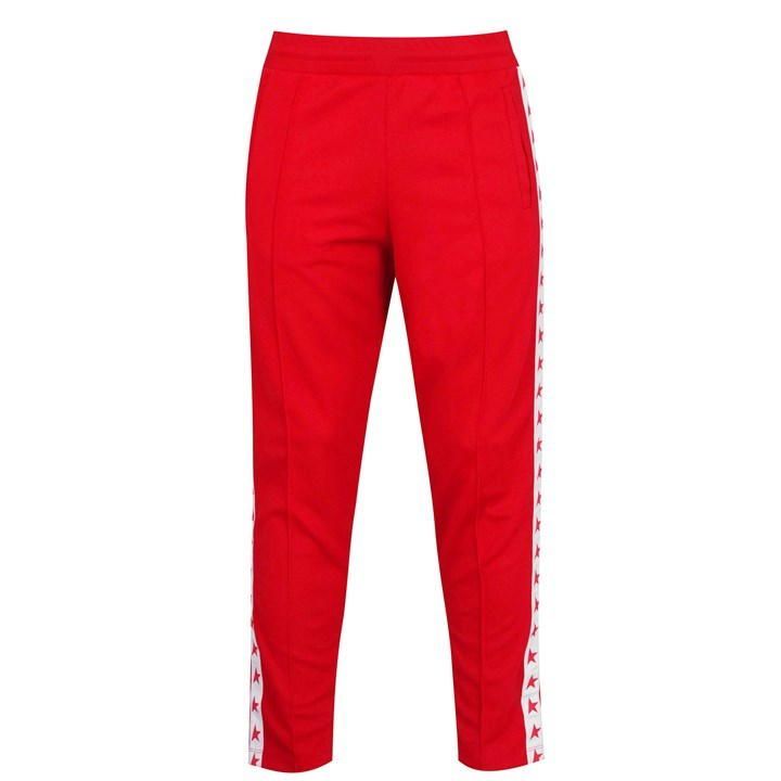 Star Tracksuit Bottoms - Red