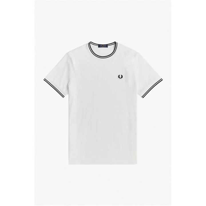 Twin Tipped T Shirt - White