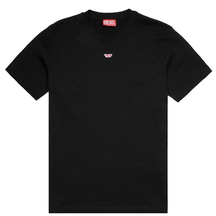 Small Mid D T Shirt - Black