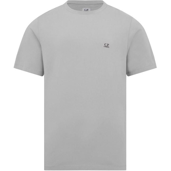 Reverse Goggle Print T Shirt - Grey