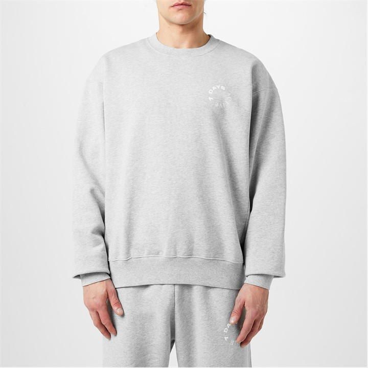 Monday Crew Sweater - Grey